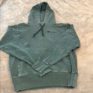Champion Men's Teal Hoodie